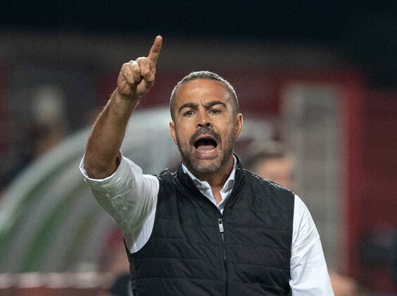 Fussball, Herren, Saison 2022 2023, Europa League (Gruppenphase, Gruppe D, 5. Spieltag), 1. FC Union Berlin - SC Braga, Trainer Artur Jorge (SC Braga), 27.10. 2022, Copyright: xSebastianxRäppold MatthiasxKochx