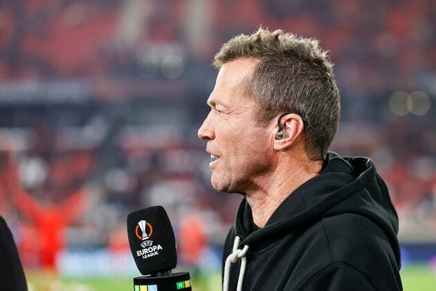 Lothar Matthaeus (Co-Moderator) im Interview , GER, SC Freiburg vs. Olympiacos FC, Fussball, UEFA Europa League, 5. Spieltag, Gruppenphase, 27.10.2022 GER, SC Freiburg vs. Olympiacos FC, Fussball, UEFA Europa League, 5. Spieltag, Gruppenphase, 27.10.2022 Freiburg im Breisgau Copyright: xEibner-Pressefoto GrantxHubbsx EP_GHS