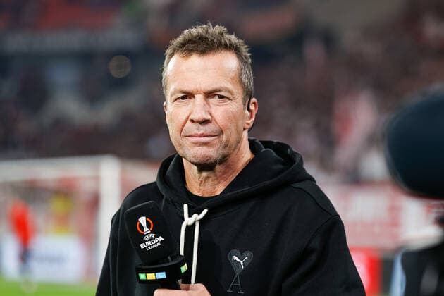 Lothar Matthaeus (Co-Moderator) im Interview , GER, SC Freiburg vs. Olympiacos FC, Fussball, UEFA Europa League, 5. Spieltag, Gruppenphase, 27.10.2022 GER, SC Freiburg vs. Olympiacos FC, Fussball, UEFA Europa League, 5. Spieltag, Gruppenphase, 27.10.2022 Freiburg im Breisgau Copyright: xEibner-Pressefoto GrantxHubbsx EP_GHS