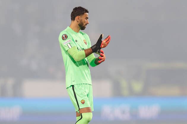 Rui Patrício 1, Roma during the UEFA Europa League football Group C match between HJK Helsinki - As Roma at the Bolt Arena on October 27. 2022 in Helsinki, Finland. (Kalle Parkkinen Newspix24)  Copyright: xKallexParkkinenx np24_KPC6265