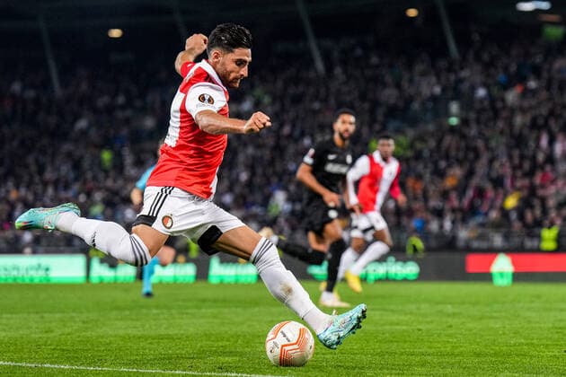 UEFA Europa League: SK Sturm Graz v Feyenoord Graz - Alireza Jahanbakhsh of Feyenoord during the match between SK Sturm Graz v Feyenoord at Stadion Graz-Liebenau on 27 October 2022 in Graz, Austria. Copyright: xYannickxVerhoevenx