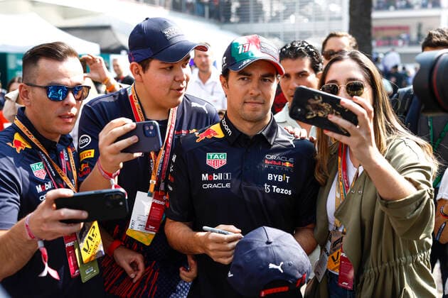 11 Sergio Perez (MEX, Oracle Red Bull Racing), F1 Grand Prix of Mexico at Autodromo Hermanos Rodriguez on October 28, 2022 in Mexico City, Mexico. (Photo by HOCH ZWEI) Mexico City Mexico