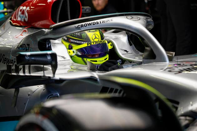 44 Lewis Hamilton (GBR, Mercedes-AMG Petronas F1 Team), F1 Grand Prix of Mexico at Autodromo Hermanos Rodriguez on October 28, 2022 in Mexico City, Mexico. (Photo by HOCH ZWEI) Mexico City Mexico
