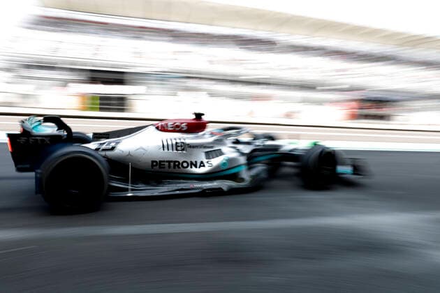 Sport Bilder des Tages 19 Nyck de Vries (NLD, Mercedes-AMG Petronas F1 Team), F1 Grand Prix of Mexico at Autodromo Hermanos Rodriguez on October 28, 2022 in Mexico City, Mexico. (Photo by HOCH ZWEI) Mexico City Mexico