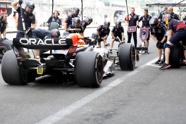 11 Sergio Perez (MEX, Oracle Red Bull Racing), F1 Grand Prix of Mexico at Autodromo Hermanos Rodriguez on October 28, 2022 in Mexico City, Mexico. (Photo by HOCH ZWEI) Mexico City Mexico