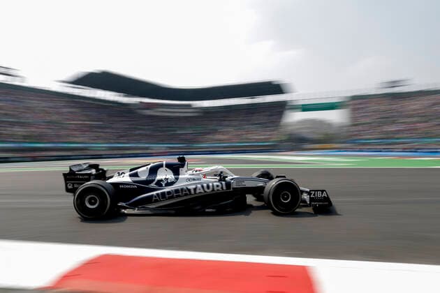 10 Pierre Gasly (FRA, Scuderia AlphaTauri), F1 Grand Prix of Mexico at Autodromo Hermanos Rodriguez on October 28, 2022 in Mexico City, Mexico. (Photo by HOCH ZWEI) Mexico City Mexico