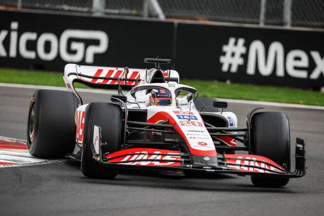 20 Kevin Magnussen (DNK, Haas F1 Team), F1 Grand Prix of Mexico at Autodromo Hermanos Rodriguez on October 28, 2022 in Mexico City, Mexico. (Photo by HOCH ZWEI) Mexico City Mexico