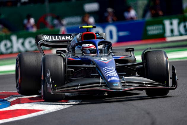 6 Nicholas Latifi (CAN, Williams Racing), F1 Grand Prix of Mexico at Autodromo Hermanos Rodriguez on October 28, 2022 in Mexico City, Mexico. (Photo by HOCH ZWEI) Mexico City Mexico
