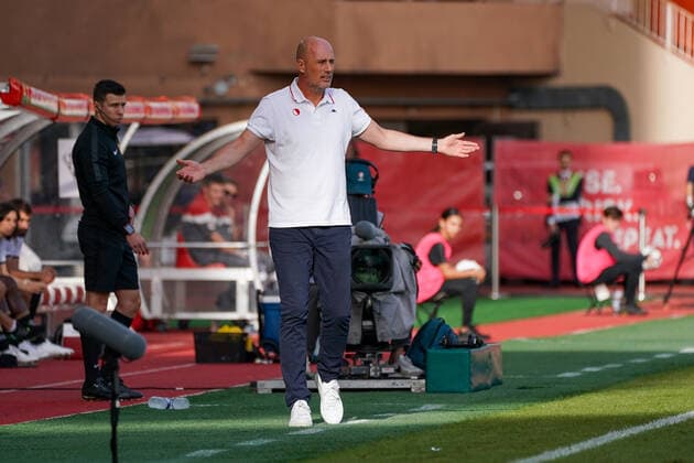 Philippe Clement (entraineur de l AS Monaco) FOOTBALL : AS Monaco vs SCO Angers - Ligue 1 Uber Eats - Monaco - 30 10 2022 NorbertScanella Panoramic 