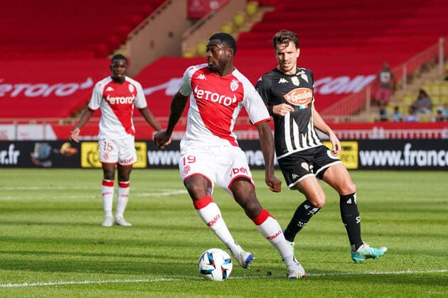 Youssouf Fofana (AS Monaco) FOOTBALL : AS Monaco vs SCO Angers - Ligue 1 Uber Eats - Monaco - 30 10 2022 NorbertScanella Panoramic 