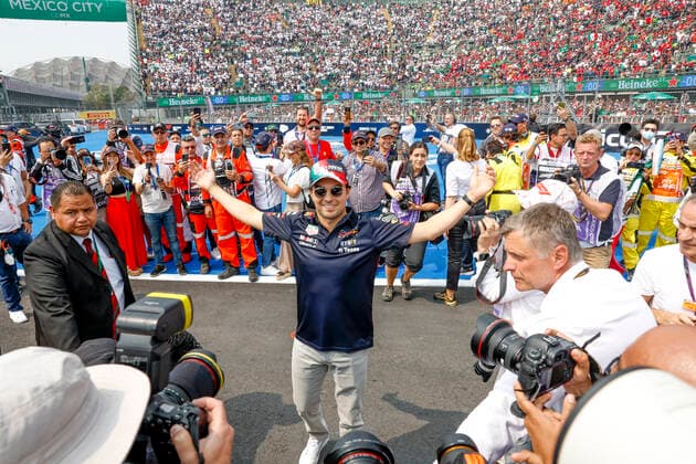 11 Sergio Perez (MEX, Oracle Red Bull Racing), F1 Grand Prix of Mexico at Autodromo Hermanos Rodriguez on October 30, 2022 in Mexico City, Mexico. (Photo by HOCH ZWEI) Mexico City Mexico
