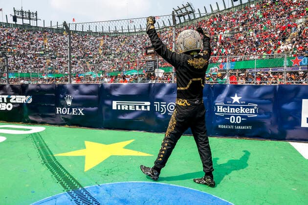 Day of the Dead -Performer, F1 Grand Prix of Mexico at Autodromo Hermanos Rodriguez on October 30, 2022 in Mexico City, Mexico. (Photo by HOCH ZWEI) Mexico City Mexico