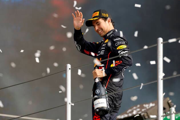 11 Sergio Perez (MEX, Oracle Red Bull Racing), F1 Grand Prix of Mexico at Autodromo Hermanos Rodriguez on October 30, 2022 in Mexico City, Mexico. (Photo by HOCH ZWEI) Mexico City Mexico
