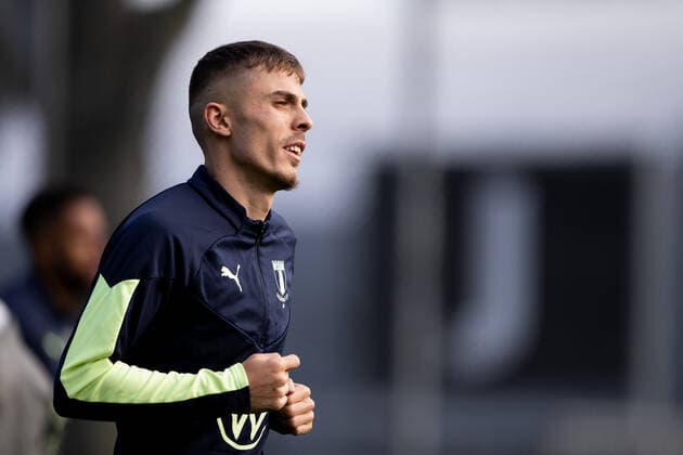 221102 Patriot Sejdiu during a training session with Malmö FF on November 2, 2022 in Malmö. Photo: Petter Arvidson BILDBYRAN kod PA PA0426 fotboll football soccer fotball uefa europa league träning practice training malmö ff bbeng Copyright: PETTERxARVIDSON BB221102PA011