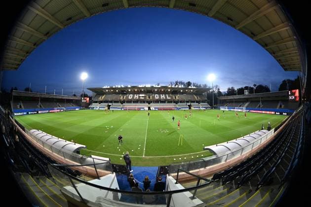 Fussball, Herren, Saison 2022 2023, Europa League, Royale Union Saint-Gilloise - 1. FC Union Berlin (Gruppenphase, Gruppe D, 6. Spieltag), Training des 1. FC Union am Tag vor dem Spiel, Übersicht, 02.11. 2022, Copyright: xMatthiasxKochx
