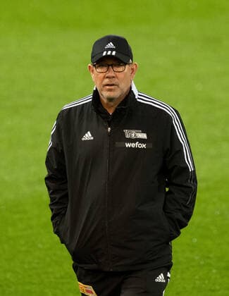 Fussball, Herren, Saison 2022 2023, Europa League, Royale Union Saint-Gilloise - 1. FC Union Berlin (Gruppenphase, Gruppe D, 6. Spieltag), Pressekonferenz und Training des 1. FC Union am Tag vor dem Spiel, Trainer Urs Fischer (1. FC Union Berlin), 02.11. 2022, Copyright: xSebastianxRäppold MatthiasxKochx
