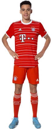 Fussball 1. Bundesliga Saison 2022 2023 29.08.2022 Fototermin FC Bayern Muenchen: Jamal Musiala