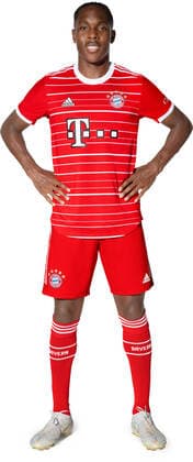 Fussball 1. Bundesliga Saison 2022 2023 29.08.2022 Fototermin FC Bayern Muenchen: Mathys Tel