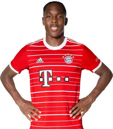 Fussball 1. Bundesliga Saison 2022 2023 29.08.2022 Fototermin FC Bayern Muenchen: Mathys Tel