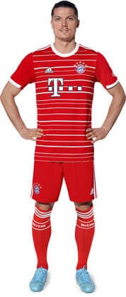 Fussball 1. Bundesliga Saison 2022 2023 29.08.2022 Fototermin FC Bayern Muenchen: Marcel Sabitzer