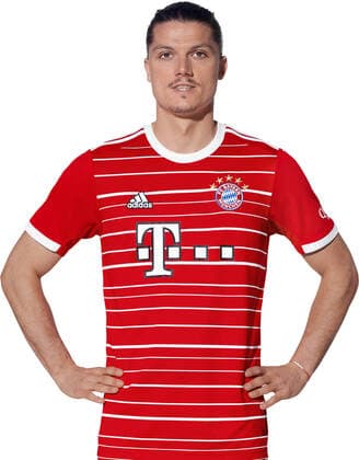 Fussball 1. Bundesliga Saison 2022 2023 29.08.2022 Fototermin FC Bayern Muenchen: Marcel Sabitzer
