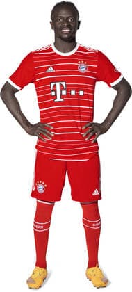 Fussball 1. Bundesliga Saison 2022 2023 29.08.2022 Fototermin FC Bayern Muenchen: Sadio Mane
