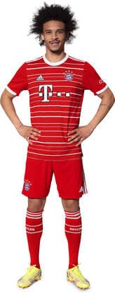 Fussball 1. Bundesliga Saison 2022 2023 29.08.2022 Fototermin FC Bayern Muenchen: Leroy Sane