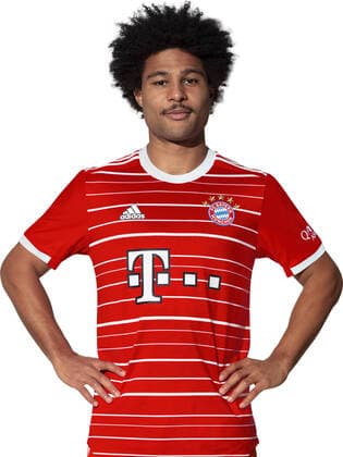 Fussball 1. Bundesliga Saison 2022 2023 29.08.2022 Fototermin FC Bayern Muenchen: Serge Gnabry