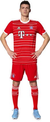 Fussball 1. Bundesliga Saison 2022 2023 29.08.2022 Fototermin FC Bayern Muenchen: Benjamin Pavard