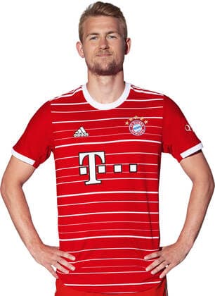 Fussball 1. Bundesliga Saison 2022 2023 29.08.2022 Fototermin FC Bayern Muenchen: Matthijs de Ligt