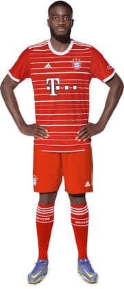 Fussball 1. Bundesliga Saison 2022 2023 29.08.2022 Fototermin FC Bayern Muenchen: Dato Upamecano