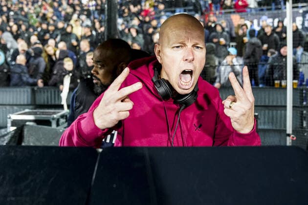 UEFA Europa League: Feyenoord v Lazio Roma Rotterdam - DJ Panic during the match between Feyenoord v Lazio Roma at Stadion Feijenoord De Kuip on 3 November 2022 in Rotterdam, The Netherlands. Copyright: xTomxBodex