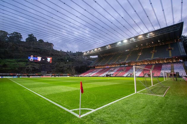 221103 General view of Estadio Municipal de Braga ahead of the UEFA Europa League between Braga and Malmö FF on November 3, 2022 in Braga. Photo: Petter Arvidson BILDBYRAN kod PA PA0430 fotboll football soccer fotball uefa europa league braga malmö ff bbeng arena interiör Estadio Municipal de Braga Copyright: PETTERxARVIDSON BB221103PA010