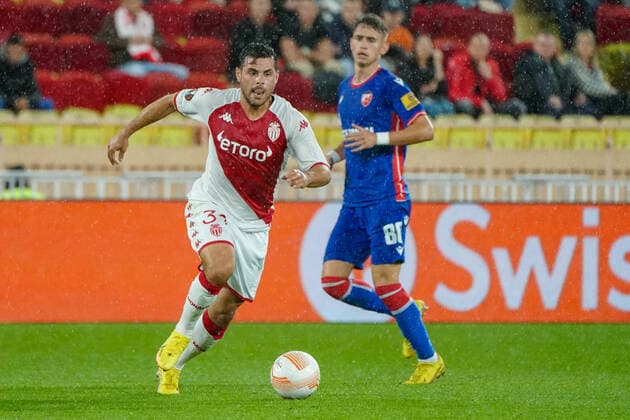 Kevin Volland (AS Monaco) FOOTBALL : AS Monaco vs Etoile Rouge de Belgrade - Europa League - Phase de groupe H - Monaco - 03 11 2022 NorbertScanella Panoramic 