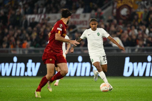 Rick (PFC Ludogorets) during the UEFA Europa League 2022-2023 football match between AS Roma and PFC Ludogorets at The Olympic Stadium in Rome on November 03, 2022.  Copyright: xFabrizioxCorradettix xipa-agencyx xLivexMediax 0