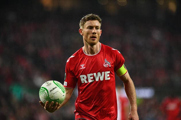 GERMANY, COLOGNE - NOVEMBER 3, 2022: Florian Kainz. The match of UEFA Europa Conference League 1. FC Köln - OGC Nizza at RHEIN Energie Stadion  Copyright: xVitaliixKliuievx