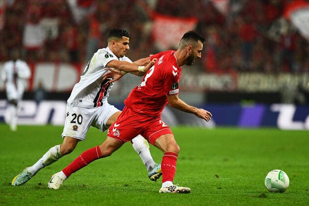 GERMANY, COLOGNE - NOVEMBER 3, 2022: Sargis Adamyan. The match of UEFA Europa Conference League 1. FC Köln - OGC Nizza at RHEIN Energie Stadion  Copyright: xVitaliixKliuievx