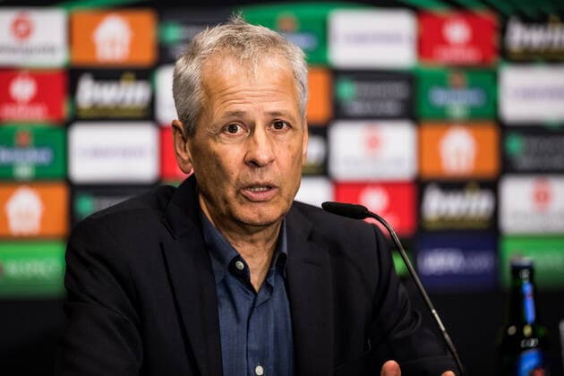 UEFA Europa Conference League, 1. FC Koeln - OGC Nizza; 03.11.2022 Lucien Favre (Trainer OGC Nizza) in der Pressekonferenz UEFA Europa Conference League, 1. FC Koeln - OGC Nizza, Koeln, Rheinenergiestadion Copyright: xBEAUTIFULxSPORTS Wunderlx