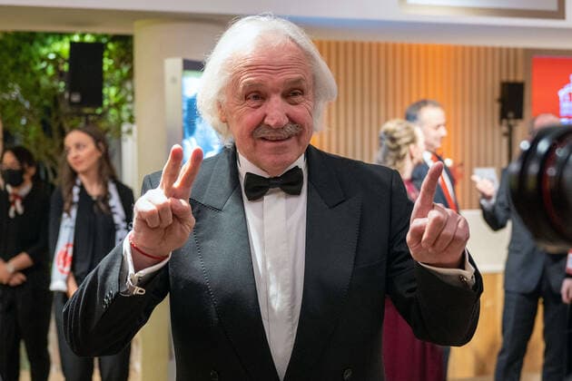 Dragoslav Stepanovic (Trainer-Legende). Deutschland, Frankfurt, 05.11.2022, Event, 40. Deutscher Sportpresseball, 2022, Red Carpet, Alte Oper Foto: A2 Bildagentur Peter Hartenfelser