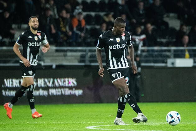 Ibrahim Amadou (ANGERS SCO) FOOTBALL : Angers SCO vs RC Lens - Ligue 1 - Journee 14 - 05 11 2022 BaptisteAutissier Panoramic 