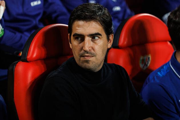 November 7, 2022, Madrid, Spain: Andoni Iraola of Rayo Vallecano during the La Liga match between Rayo Vallecano and Real Madrid at Estadio de Vallecas in Madrid, Spain. Madrid Spain - ZUMAd159 20221107_zia_d159_003 Copyright: xPabloxGarciax