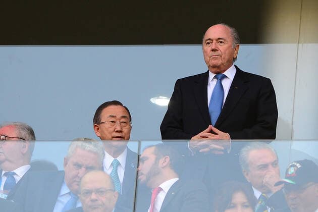 29120614DDI_BRA_CRO_BLATTER Foto previo al partido Brasil vs Croacia, Partido numero 1 del Grupo A en el Mundial de Futbol Brasil 2014, en la foto: Joseph Blatter 12 06 2014 MEXSPORT Adrian Macias Estadio: Arena Corinthians SAO PAULO BRASIL BRASIL  Copyright: xADRIANxMACIASx 29120614DDI_BRA_CRO_BLATTER53