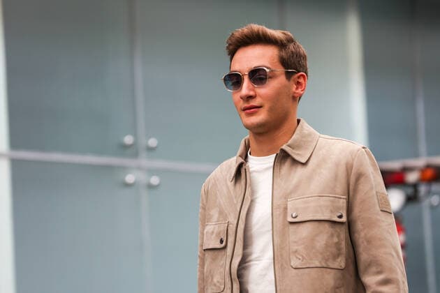 RUSSELL George (gbr), Mercedes AMG F1 Team W13, portrait during the Formula 1 Heineken Grande Premio de Sao Paulo 2022, Sao Paulo Grand Prix Grand Prix 2022, 21st round of the 2022 FIA Formula One World Championship, WM, Weltmeisterschaft from November 11 to 13, 2022 on the Interlagos Circuit, in Sao Paulo, Brazil - F1 - SAO PAULO GRAND PRIX 2022 DPPI Panoramic  00122047_AV6_2345