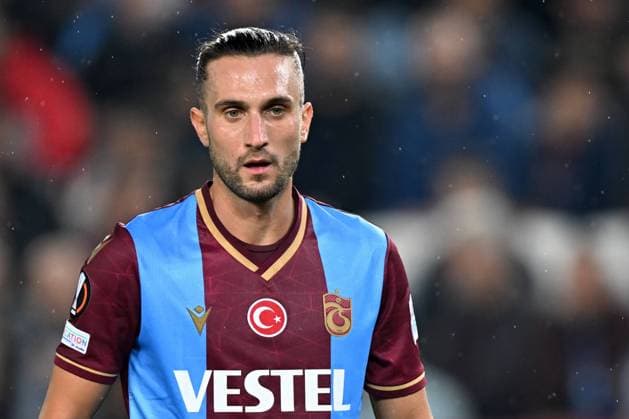 TRABZON - Yusuf Yazici of Trabzonspor AS during the UEFA Europa League Group H match between Trabzonspor AS and Ferencvaros at Senol Gunes Stadium on November 3, 2022 in Trabzon, Turkey. ANP Dutch Height Gerrit van Keulen UEFA Europa League group H 2022 2023 xVIxANPxSportx xGerritxvanxKeulenxIVx