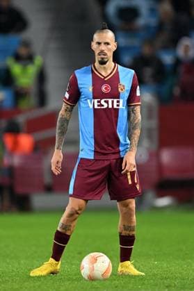 TRABZON - Marek Hamsik of Trabzonspor AS during the UEFA Europa League Group H match between Trabzonspor AS and Ferencvaros at Senol Gunes Stadium on November 3, 2022 in Trabzon, Turkey. ANP Dutch Height Gerrit van Keulen UEFA Europa League group H 2022 2023 xVIxANPxSportx xGerritxvanxKeulenxIVx