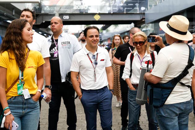 Felipe Massa (BRA), F1 Grand Prix of Brazil at Autodromo Jose Carlos Pace on November 11, 2022 in Sao Paulo, Brazil. (Photo by HOCH ZWEI) Sao Paulo Brazil