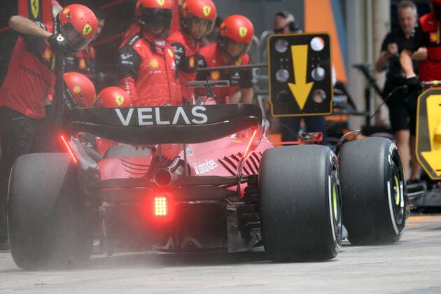FORMULA 1 HEINEKEN GRANDE PREMIO DO BRASIL 2022 11.11.2022, Autodromo Jose Carlos Pace, Interlagos, FORMULA 1 HEINEKEN GRANDE PREMIO DO BRASIL 2022 , im Bild Charles Leclerc (MCO), Scuderia Ferrari.