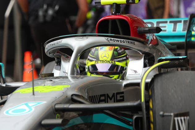 FORMULA 1 HEINEKEN GRANDE PREMIO DO BRASIL 2022 11.11.2022, Autodromo Jose Carlos Pace, Interlagos, FORMULA 1 HEINEKEN GRANDE PREMIO DO BRASIL 2022 , im Bild Lewis Hamilton (GBR), Mercedes-AMG Petronas Formula One Team.