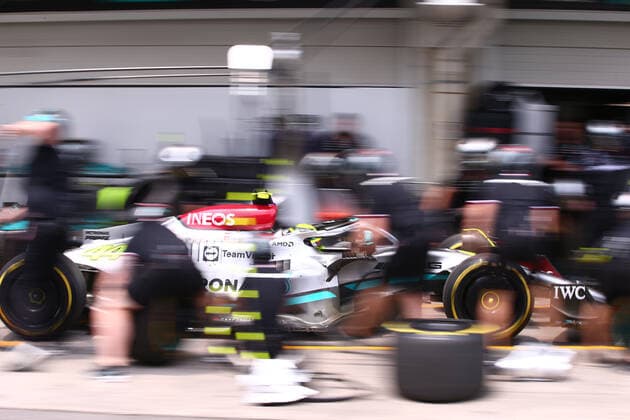 FORMULA 1 HEINEKEN GRANDE PREMIO DO BRASIL 2022 11.11.2022, Autodromo Jose Carlos Pace, Interlagos, FORMULA 1 HEINEKEN GRANDE PREMIO DO BRASIL 2022 , im Bild Lewis Hamilton (GBR), Mercedes-AMG Petronas Formula One Team.