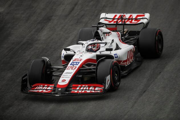 20 Kevin Magnussen (DNK, Haas F1 Team), F1 Grand Prix of Brazil at Autodromo Jose Carlos Pace on November 11, 2022 in Sao Paulo, Brazil. (Photo by HOCH ZWEI) Sao Paulo Brazil